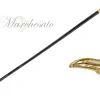 Handmade Toucan Walking stick - 24K gold-plated