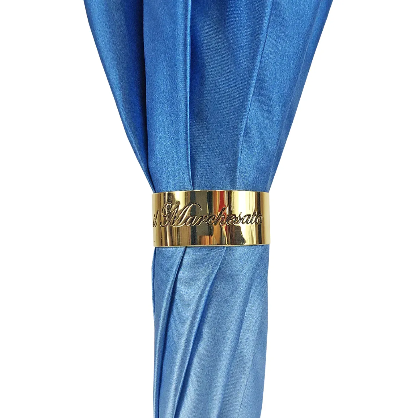 Handmade umbrella in multicolor satin fabric