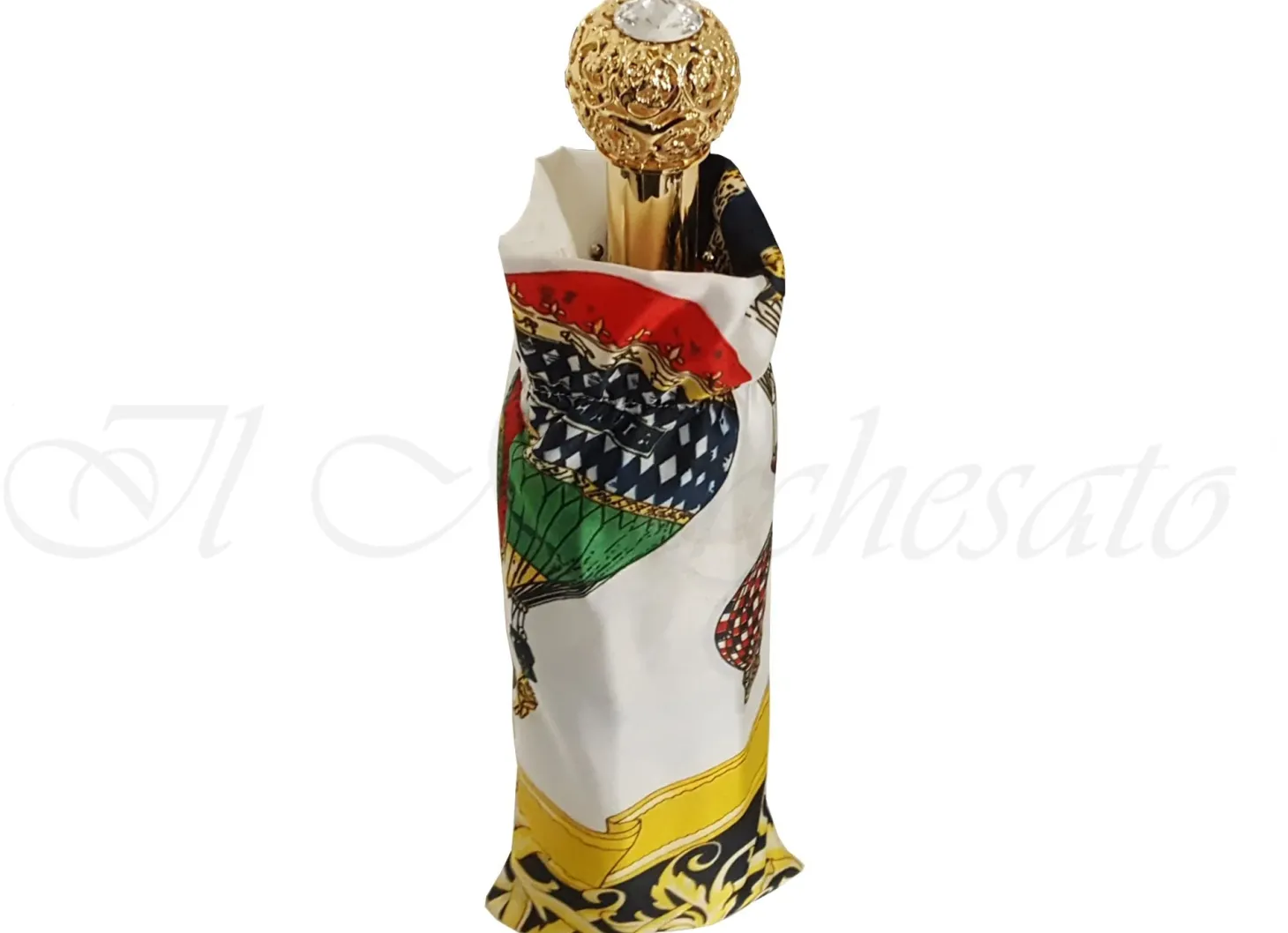 Hot Air Balloons Women's Folding Umbrella