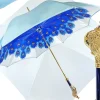il Marchesato Blue Peacock Umbrella