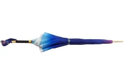 il Marchesato Blue Peacock Umbrella Awesome Fashionable Ladies Umbrella