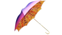 il Marchesato Brightly Colored Handcrafted Double Canopy Umbrella