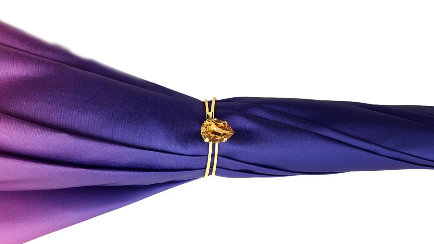 il Marchesato Brightly Colored Handcrafted Double Canopy Umbrella