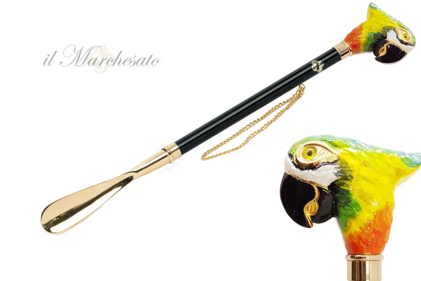 il Marchesato Gold plated shoehorn