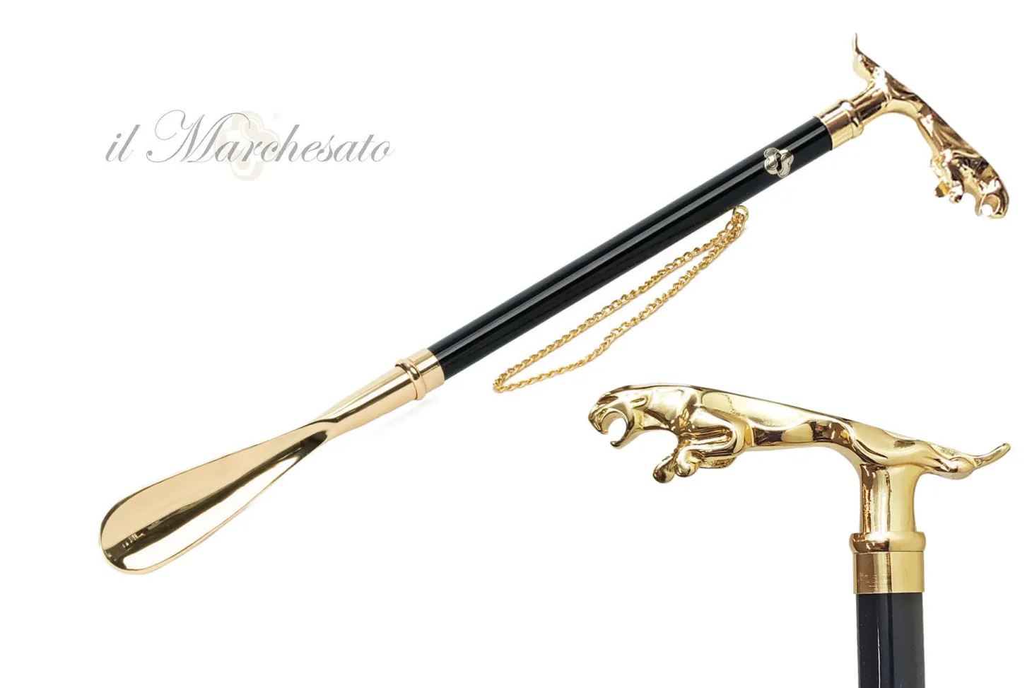il Marchesato Gold plated shoehorn