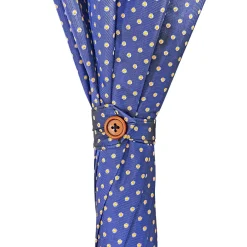 il Marchesato Handmade Whanghee Bamboo-Gentlemen's Umbrella with dots