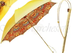 il Marchesato Luxury Gradient Yellow Umbrella, Double Cloth