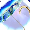 il Marchesato Luxury Peacock Umbrella