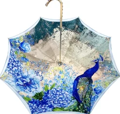 il Marchesato Luxury Peacock Umbrella