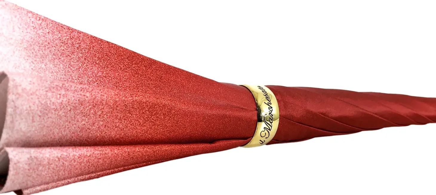 il Marchesato Red Flowered Umbrella