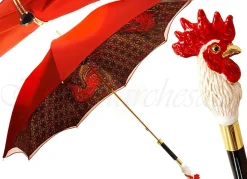 il Marchesato Rooster Umbrella Fashionable Double Canopy Luxury Umbrellas
