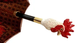 il Marchesato Rooster Umbrella Fashionable Double Canopy Luxury Umbrellas
