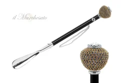 il Marchesato Silver plated shoehorn