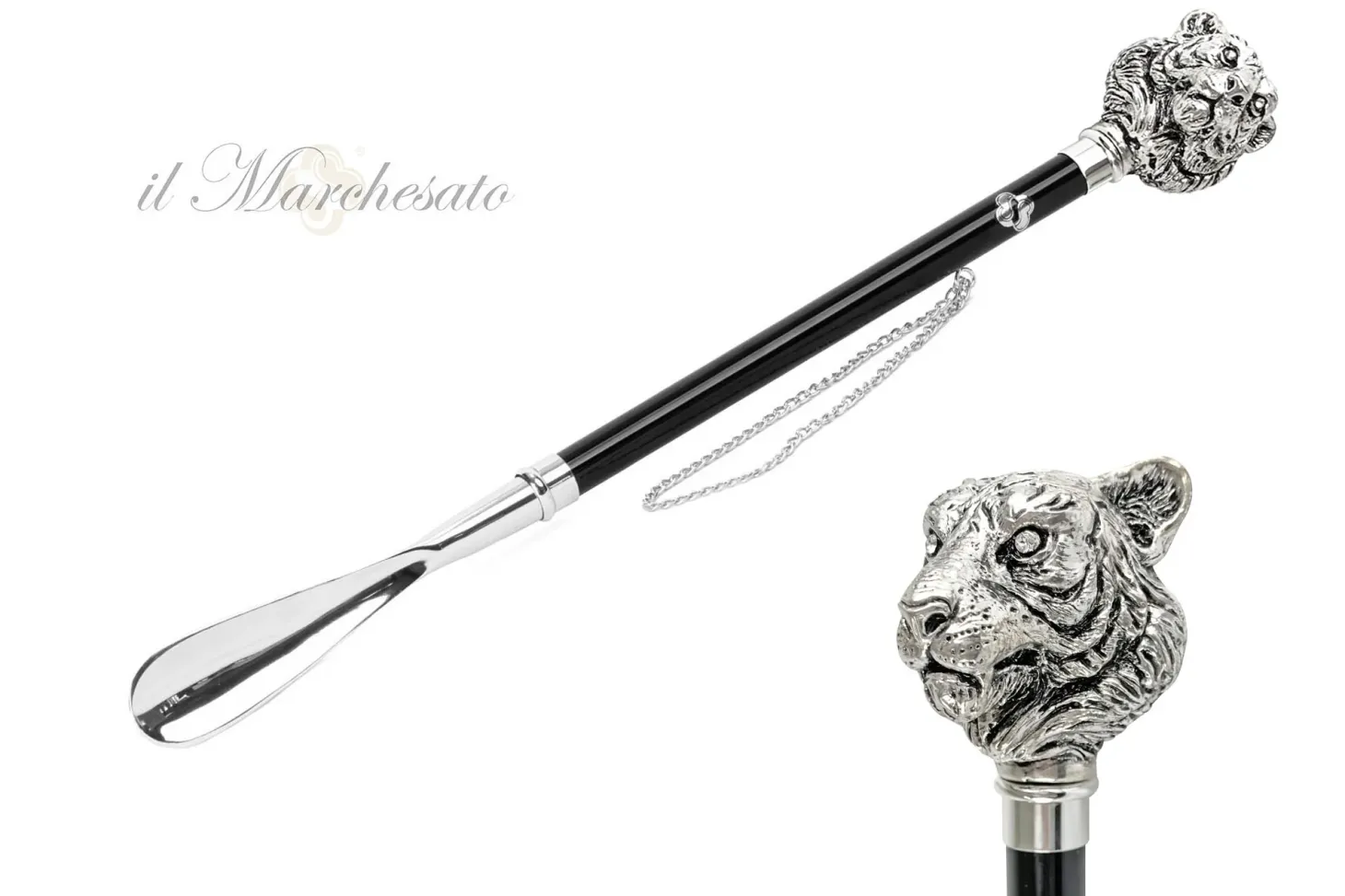il Marchesato Silver plated shoehorn