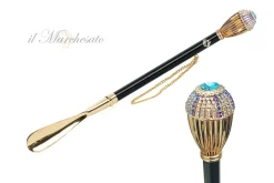 il Marchesato Silver plated shoehorn