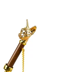 il Marchesato Umbrella with 24K Gold plated Cat Handle