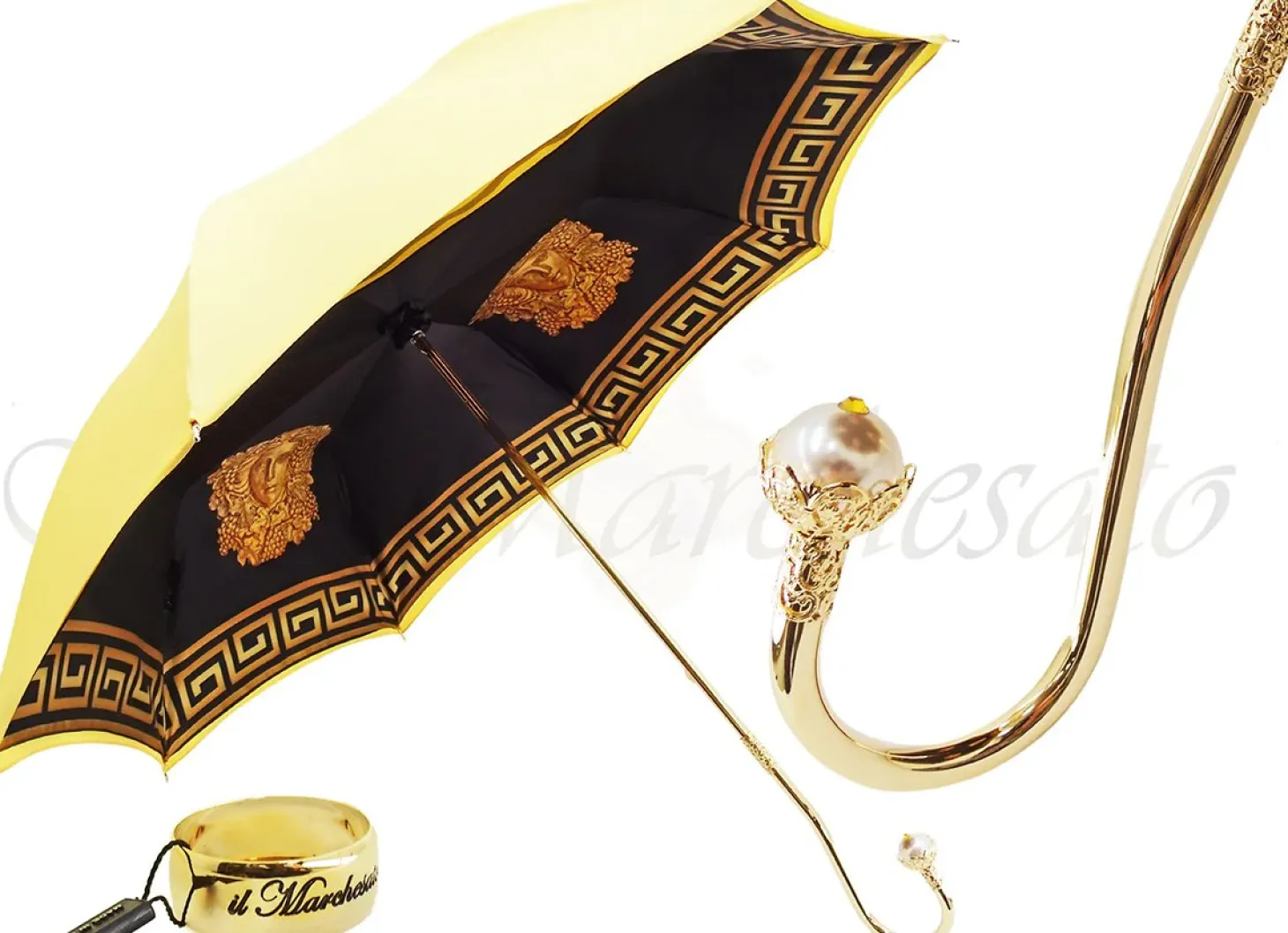 il Marchesato Very Enjoyable Double Cloth Umbrella - Crafted in Italy