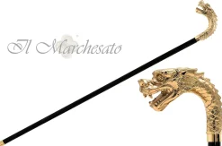 il Marchesato Walking Cane - Golden Dragon