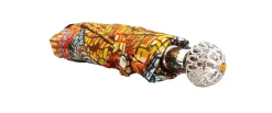 il Marchesato Women's Folding Umbrella - Byzantine Design
