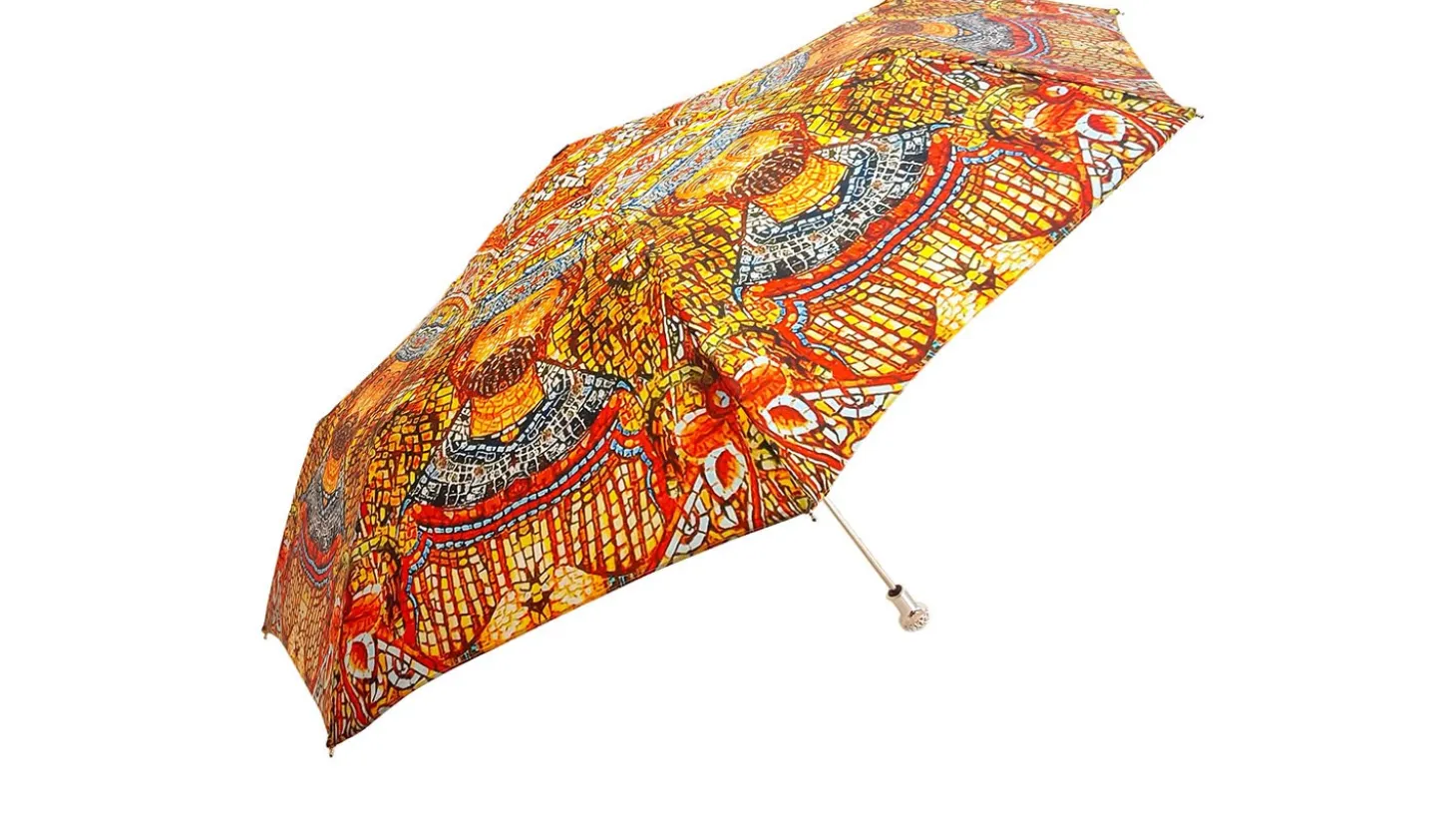 il Marchesato Women's Folding Umbrella - Byzantine Design
