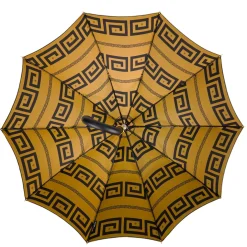 Italian Greek Design with Leather handle Umbrella