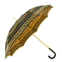 Italian Greek Design with Leather handle Umbrella