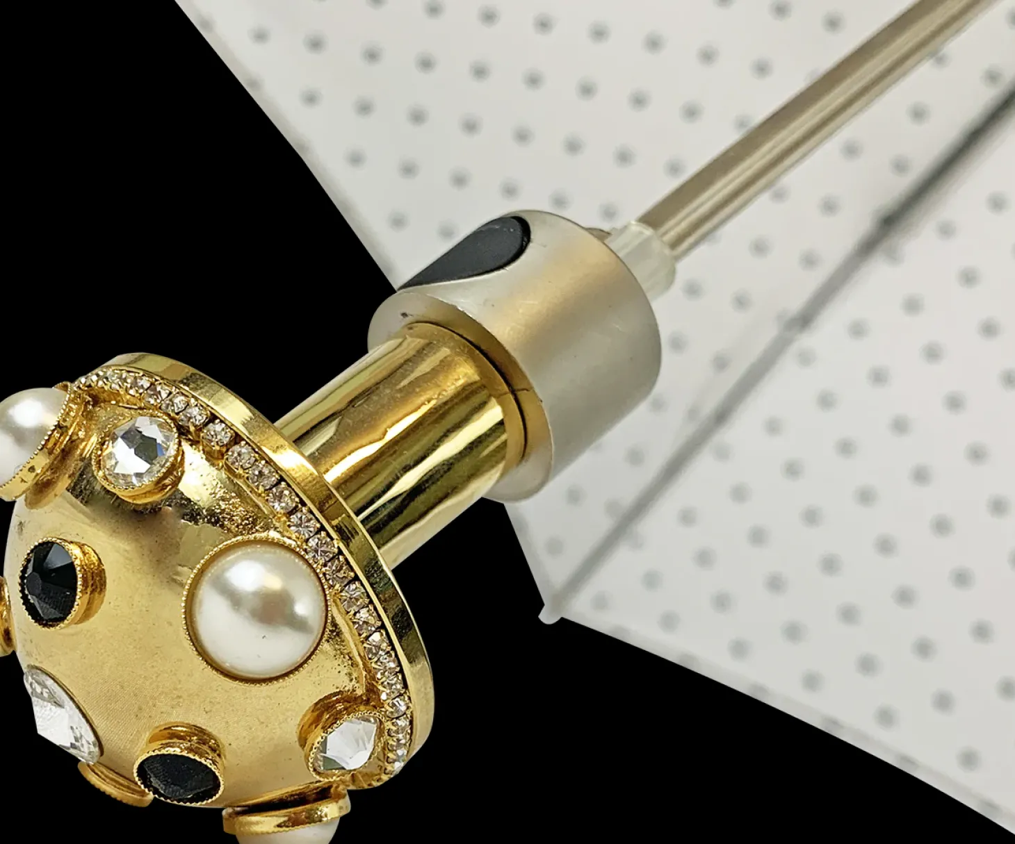 Jewel folding umbrella - fine and elegant