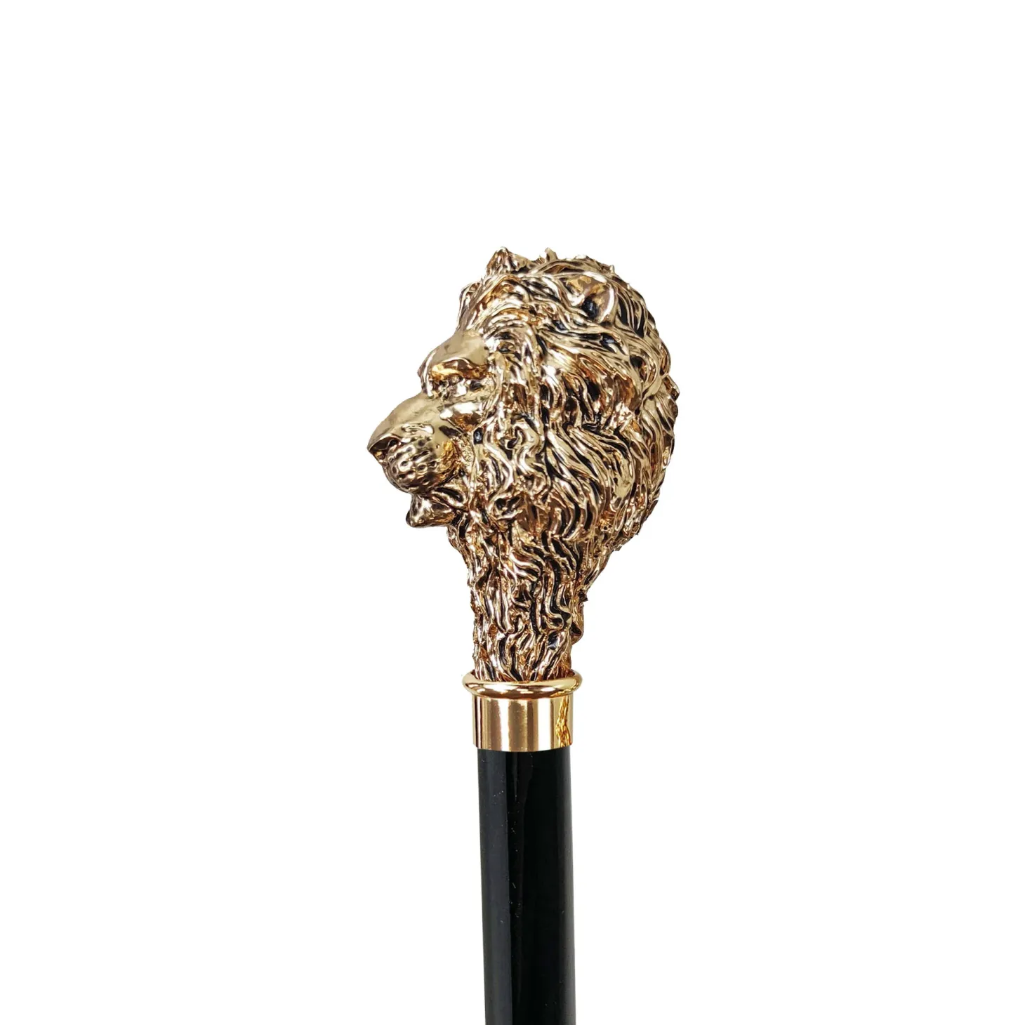24K Lion Walking stick