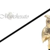 24K Owl on branch Walking cane