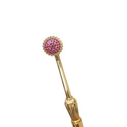 Ladies Walking stick with amethyst crystals