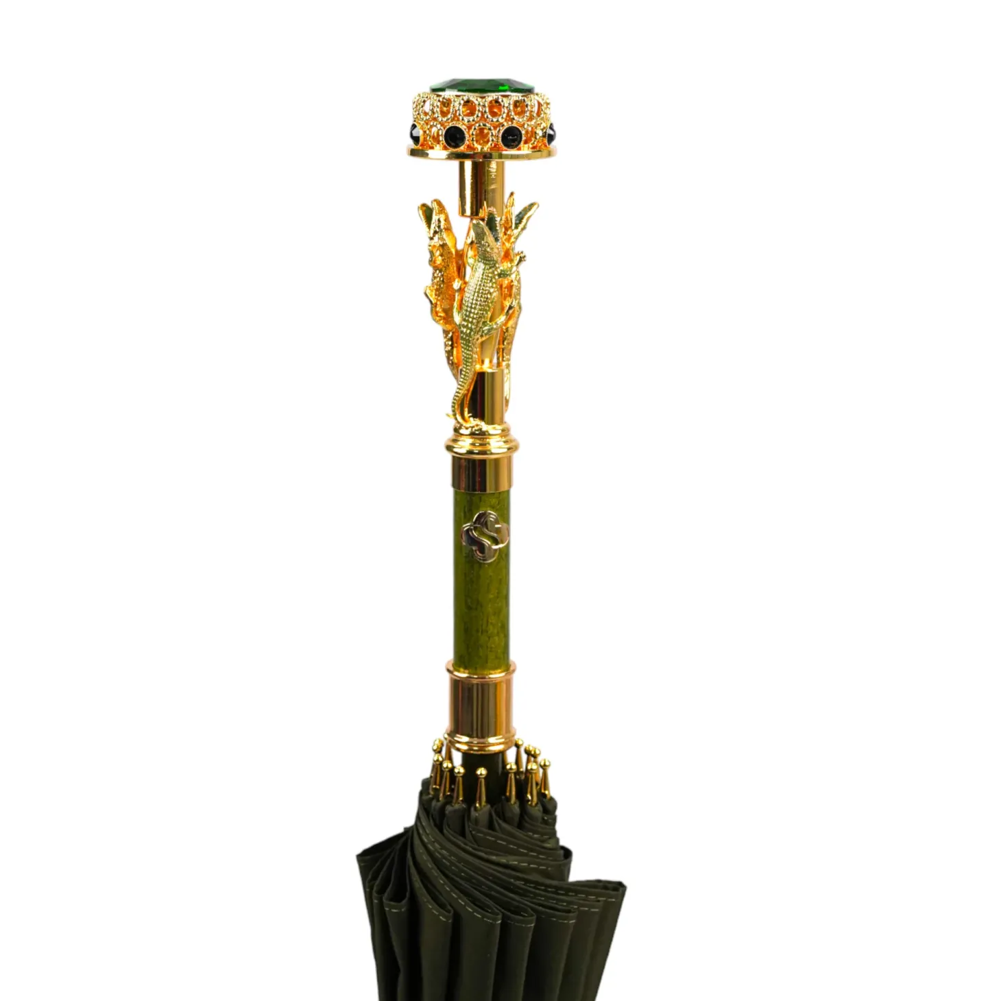 LIMITED COLLECTION - ilMarchesato exclusive 24K crocodile handle