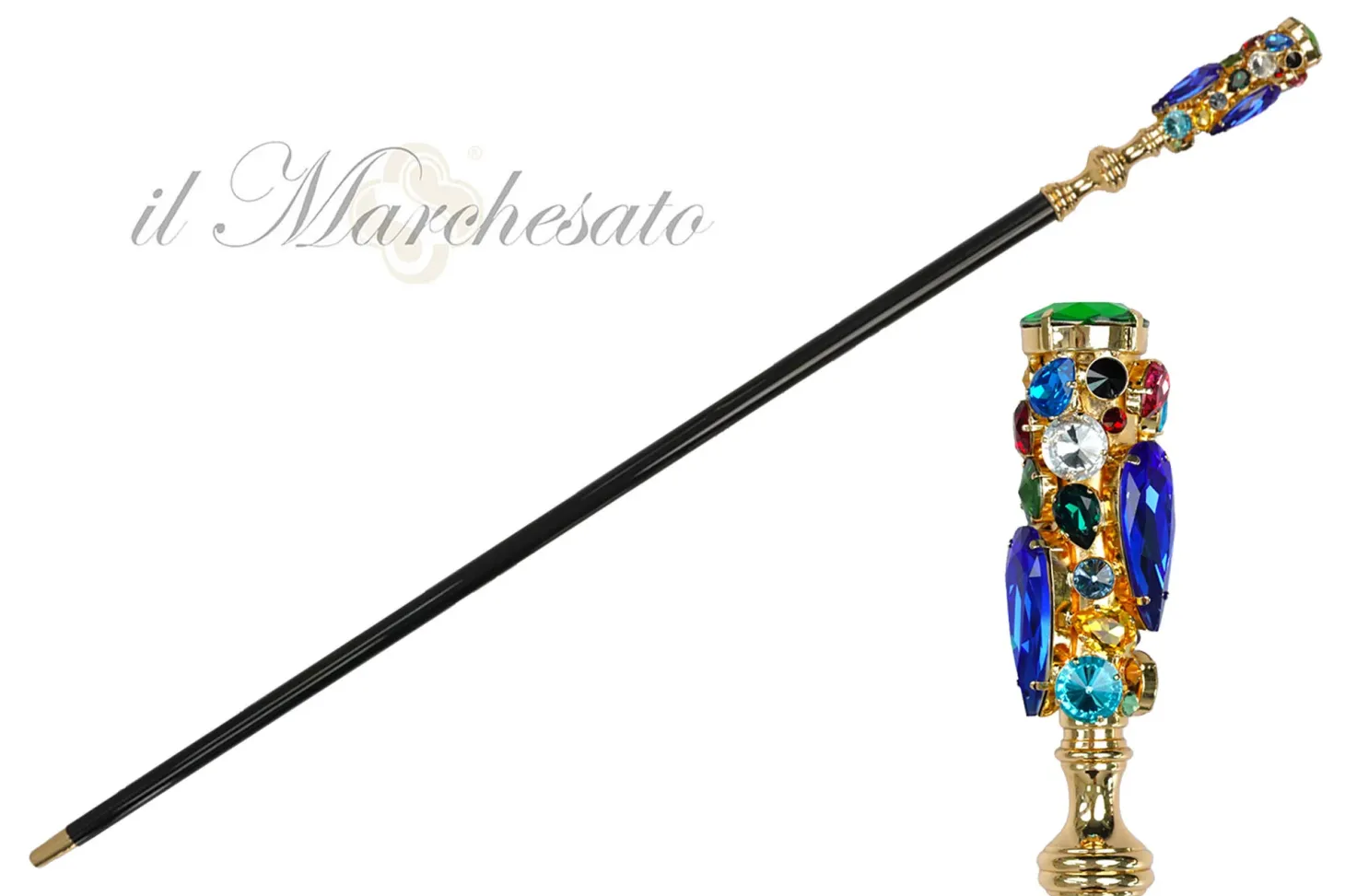 LIMITED COLLECTION - ilMarchesato luxury Walking stick