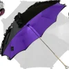 Limited collection - umbrella with Black lace - exclusive "ilMarchesat