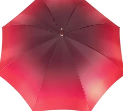 Lovely Red Shade Umbrella, New Flowered Exclusive By il Marchesato