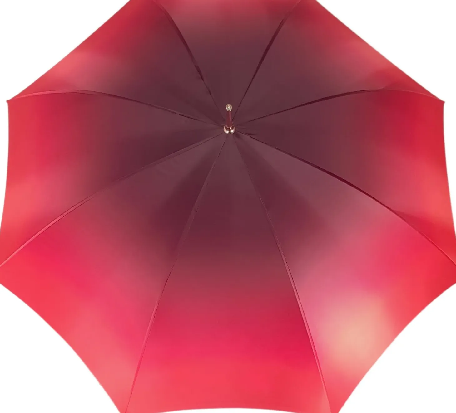 Lovely Red Shade Umbrella, New Flowered Exclusive By il Marchesato
