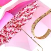 Lovely Shade Fuchsia/Pink Umbrella - Exclusive Flower Design