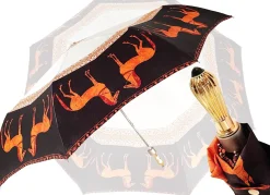 Lovely Woman's Folding Umbrella With New Horses Design