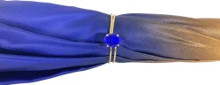 Luxurious Blue Umbrella, Double Cloth - Abstract Design