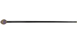 Luxurious Jeweled Walking Stick with Sapphire crystals