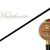 Luxurious Jeweled Walking Stick