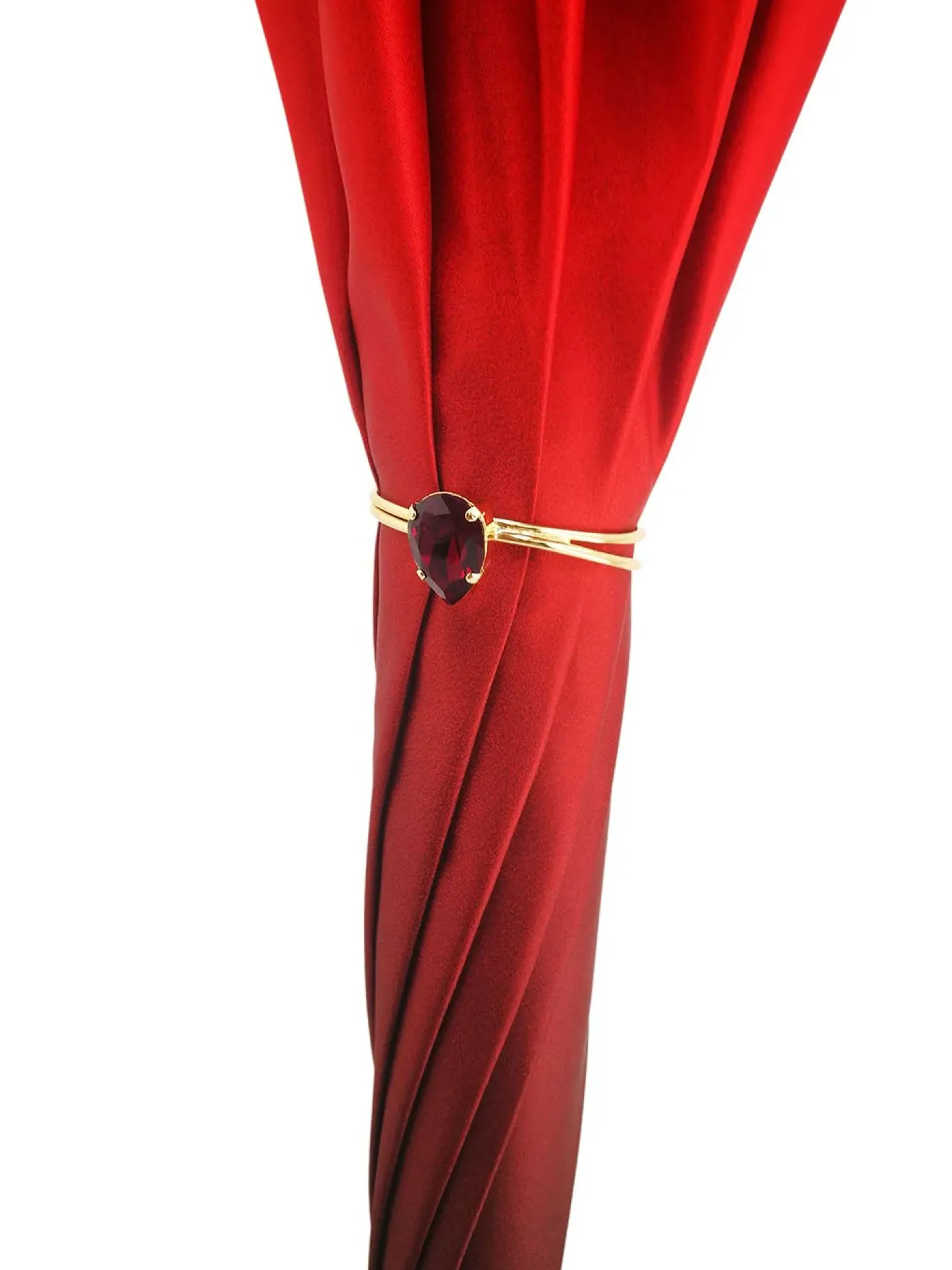 Luxurious Red Umbrella, Double Cloth - Abstract Design