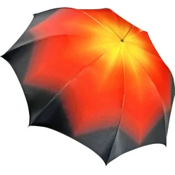 Luxurious Red Umbrella with big red crystals and bee handle