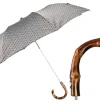 Luxury Foldable Umbrella with Bamboo Handle and Distinctive Designs