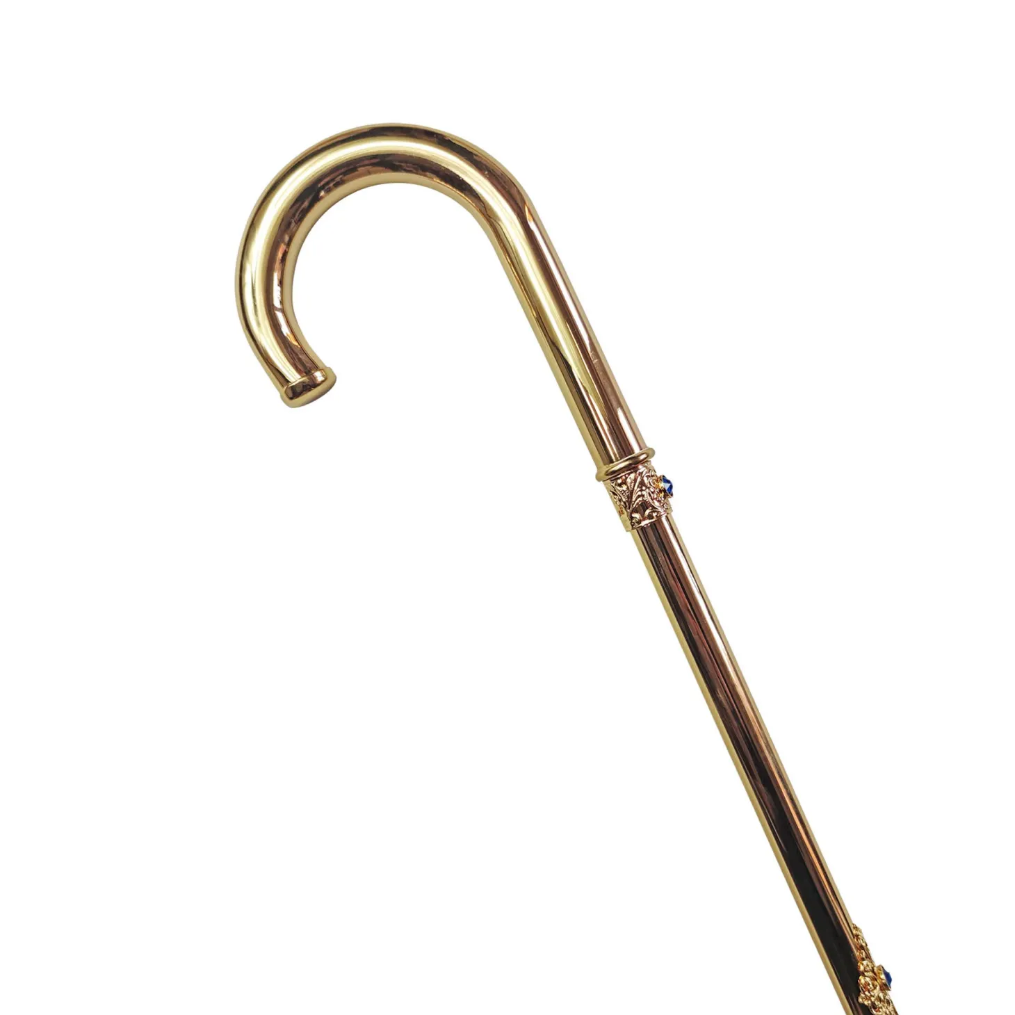 Luxury Gold plated 24K walking stick