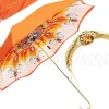 Luxury Handcrafted Double Canopy Ladies Umbrella il Marchesato Italian Designer