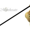 Luxury Peacock with Emerald Swarovski elements