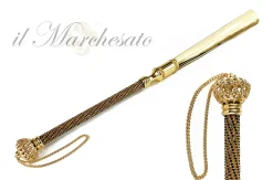 Luxury Shoehorn Encrusted with thousands of Jet crystals