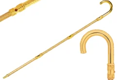 Luxury Walking Cane Encrusted with Swarovski Crystals