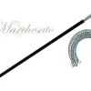 Luxury Walking stick Encrusted with hundreds Aquamarine Crystals