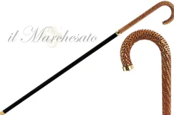 Luxury Walking stick Encrusted with hundreds Red Crystals